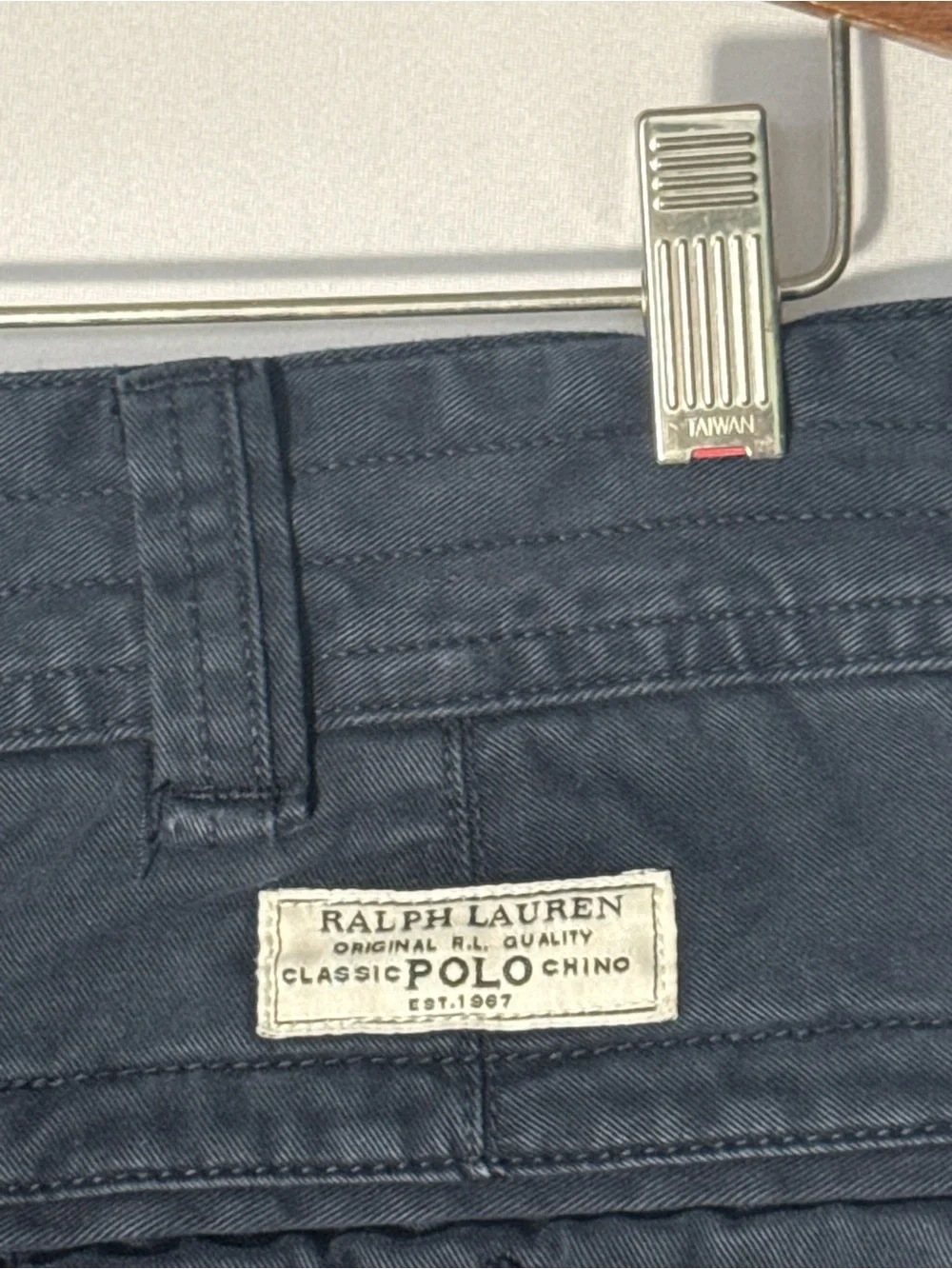 Polo by Ralph Lauren Dark Navy Cargo Shorts 40T 23” Long Baggy Reinforced Hem